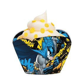 Porta Cupcake Batman 08 Unidades